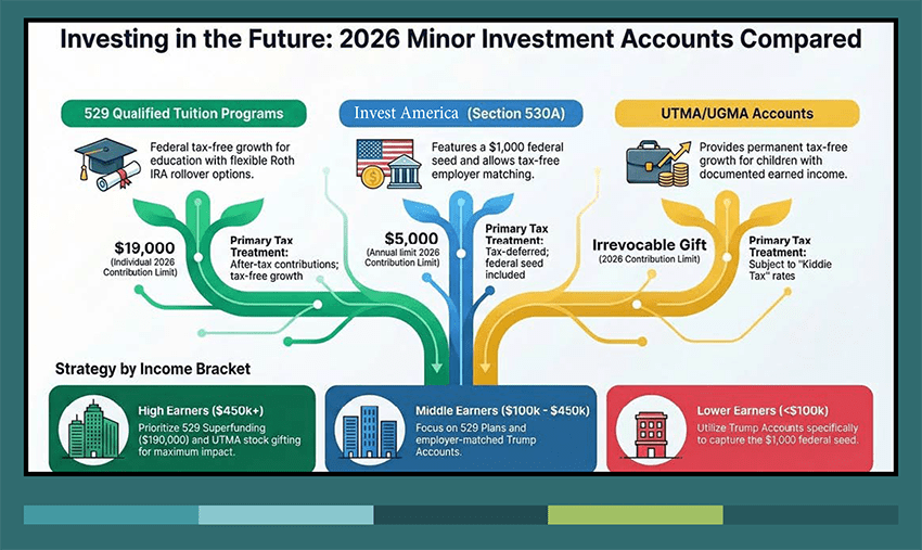 DLK Investment Management Minor Savings Report- Chart Header